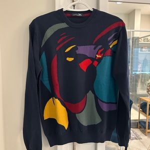 Harmont and Blaine Navy Sweater- Mens Small. Can be unisex.